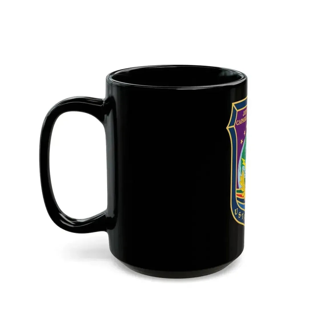 Joint Enabling Capabilities Command USTRANSCOM (U.S. Navy) Black Coffee Mug - Go Mug Yourself
