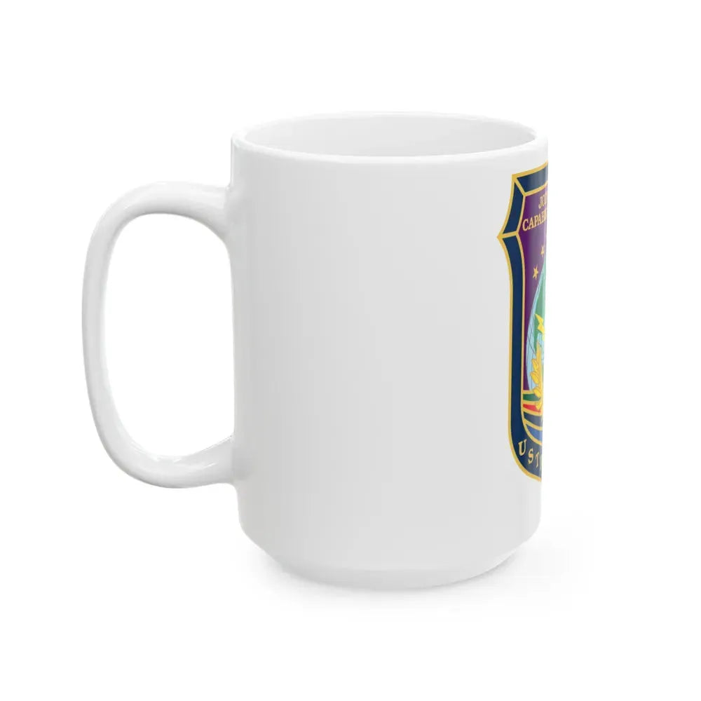 Joint Enabling Capabilities Command USTRANSCOM (U.S. Navy) White Coffee Mug - Go Mug Yourself