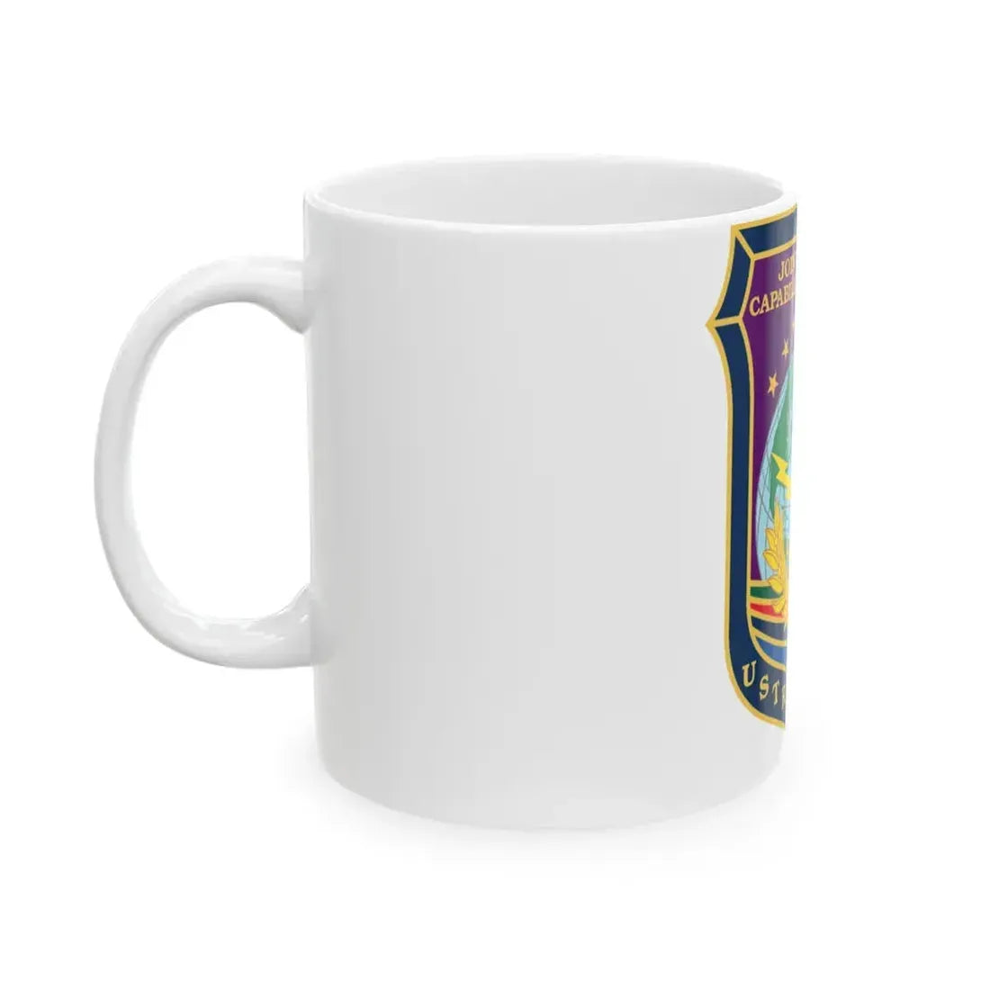 Joint Enabling Capabilities Command USTRANSCOM (U.S. Navy) White Coffee Mug - Go Mug Yourself