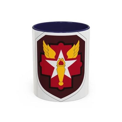 Joint Military Medical Command US (U.S. Army) Accent Coffee Mug 11oz Navy - Go Mug Yourself