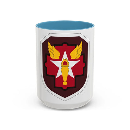 Joint Military Medical Command US (U.S. Army) Accent Coffee Mug 15oz Light Blue - Go Mug Yourself