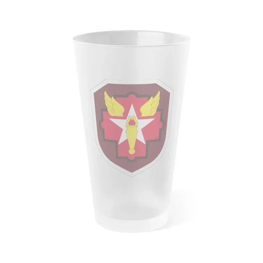 Joint Military Medical Command US (U.S. Army) Frosted Pint Glass 16oz Default Title - Go Mug Yourself