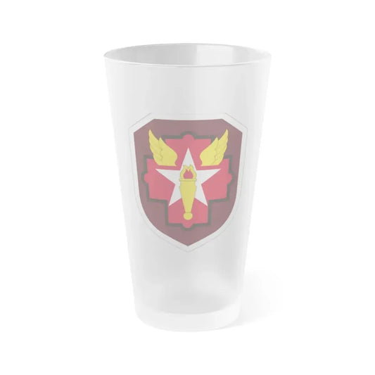 Joint Military Medical Command US (U.S. Army) Frosted Pint Glass 16oz Default Title - Go Mug Yourself