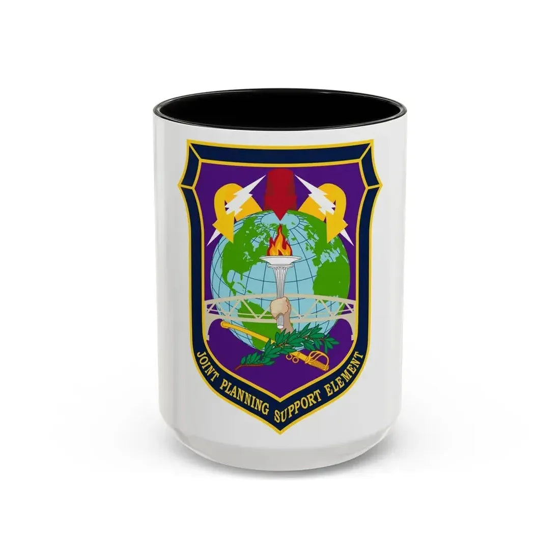 Joint Planning Support (U.S. Army) Accent Coffee Mug 15oz Black - Go Mug Yourself