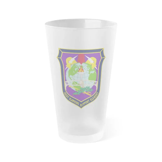 Joint Planning Support (U.S. Army) Frosted Pint Glass 16oz Default Title - Go Mug Yourself