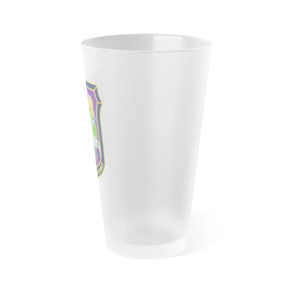 Joint Planning Support (U.S. Army) Frosted Pint Glass 16oz - Go Mug Yourself