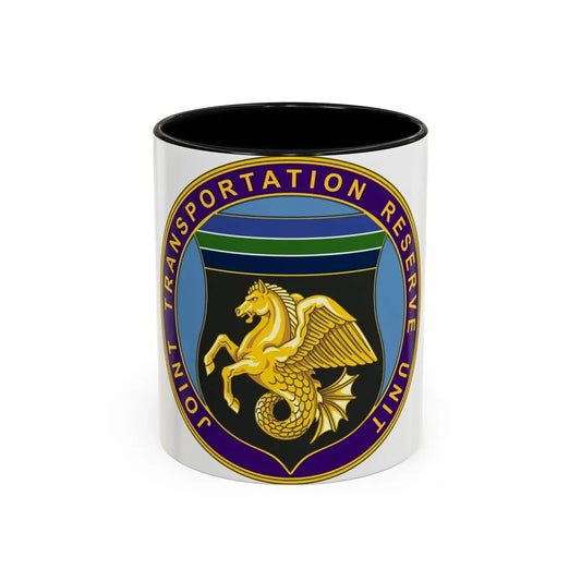 Joint Transportation Reserve Unit (U.S. Army) Accent Coffee Mug 11oz Black - Go Mug Yourself