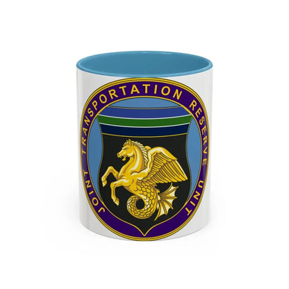 Joint Transportation Reserve Unit (U.S. Army) Accent Coffee Mug 11oz Light Blue - Go Mug Yourself