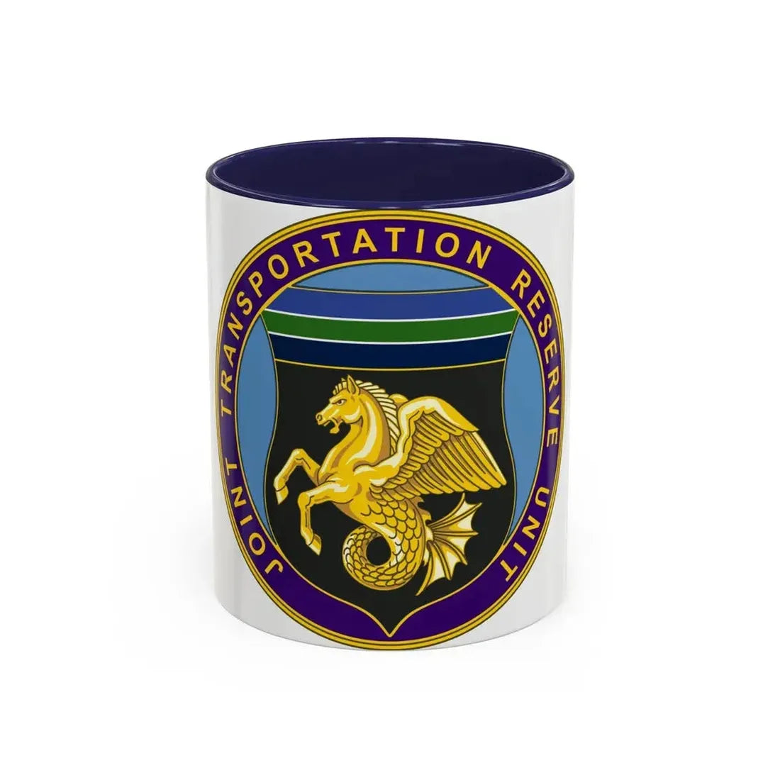 Joint Transportation Reserve Unit (U.S. Army) Accent Coffee Mug 11oz Navy - Go Mug Yourself