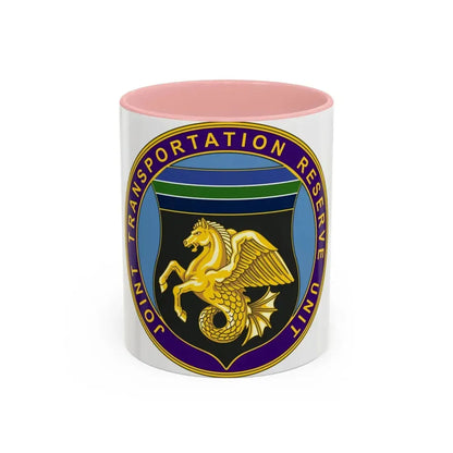 Joint Transportation Reserve Unit (U.S. Army) Accent Coffee Mug 11oz Pink - Go Mug Yourself