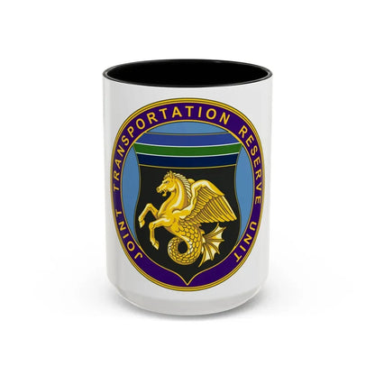 Joint Transportation Reserve Unit (U.S. Army) Accent Coffee Mug 15oz Black - Go Mug Yourself