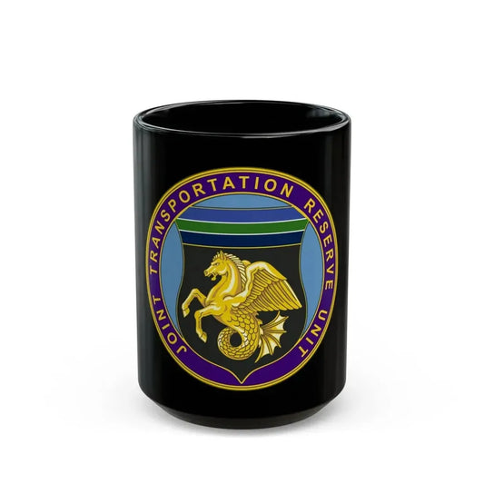 Joint Transportation Reserve Unit (U.S. Army) Black Coffee Mug 15oz - Go Mug Yourself
