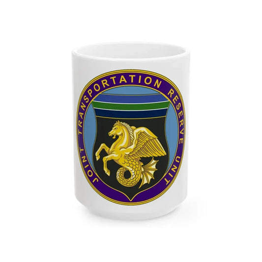 Joint Transportation Reserve Unit (U.S. Army) White Coffee Mug 15oz - Go Mug Yourself