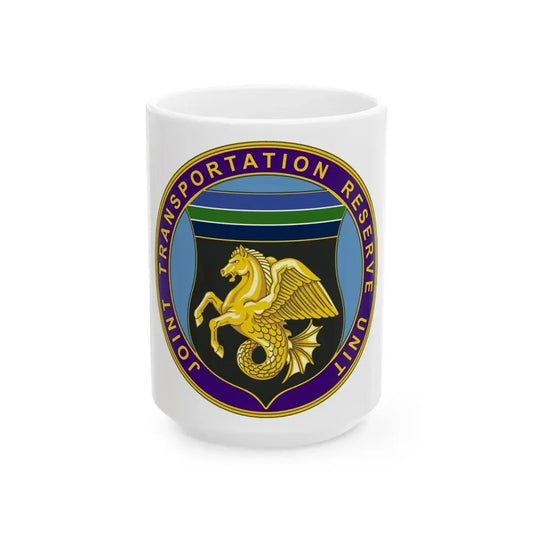 Joint Transportation Reserve Unit (U.S. Army) White Coffee Mug 15oz - Go Mug Yourself