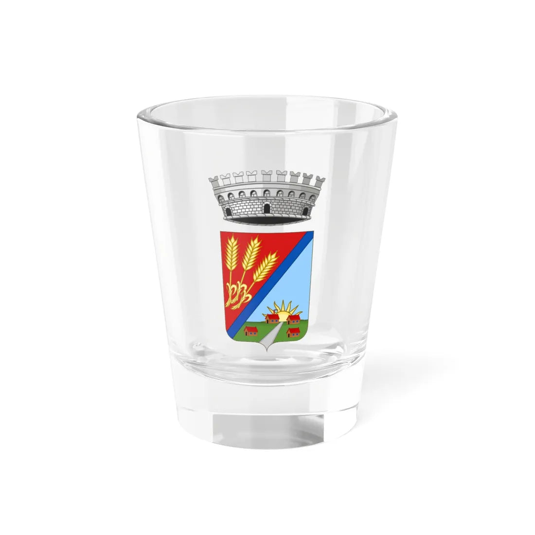 Jolanda di Savoia-Stemma (Italy) (Coat of Arms) Shot Glass 1.5oz 1.5oz - Go Mug Yourself
