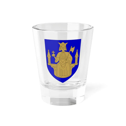Jomala.vaakuna (Finland) (Coat of Arms) Shot Glass 1.5oz 1.5oz - Go Mug Yourself