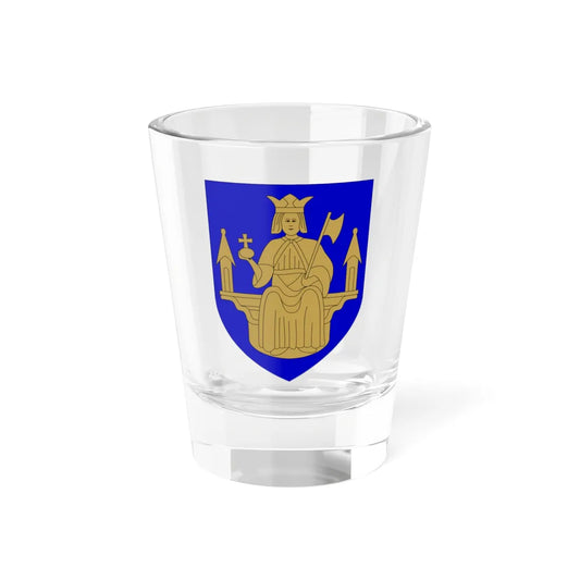 Jomala.vaakuna (Finland) (Coat of Arms) Shot Glass 1.5oz 1.5oz - Go Mug Yourself
