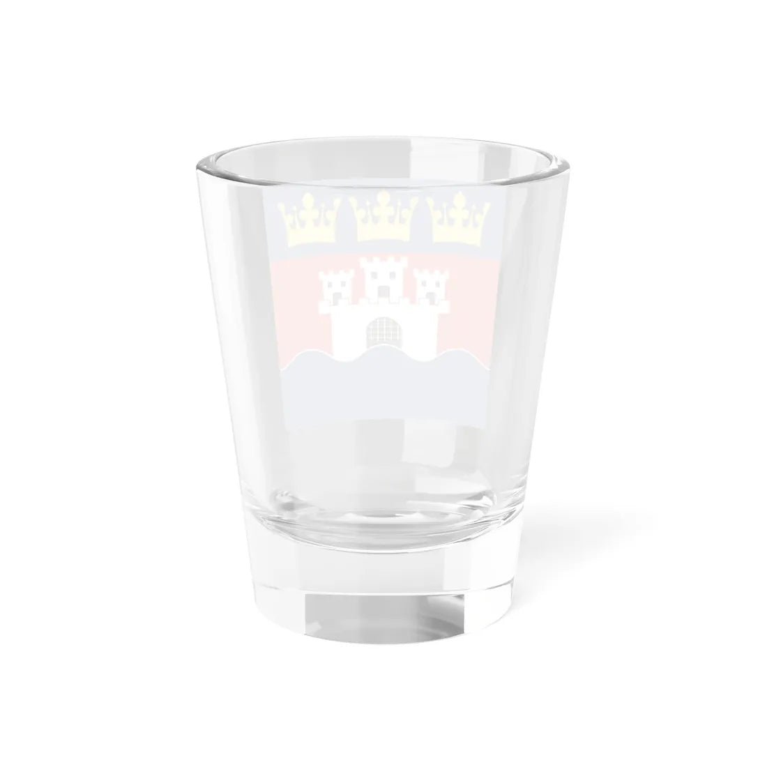 Jonkopings lan vapenflagga (Sweden) Shot Glass 1.5oz - Go Mug Yourself