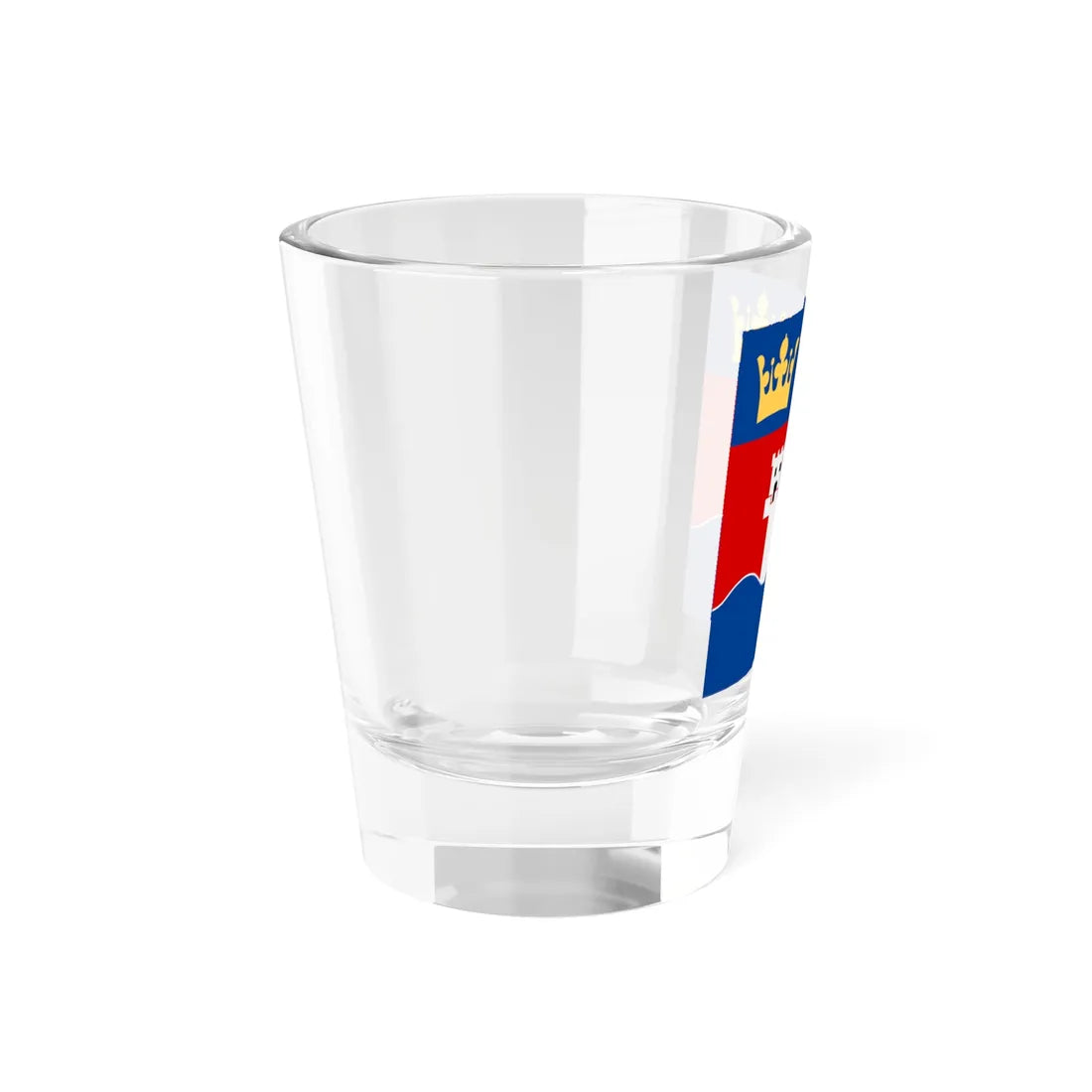 Jonkopings lan vapenflagga (Sweden) Shot Glass 1.5oz - Go Mug Yourself