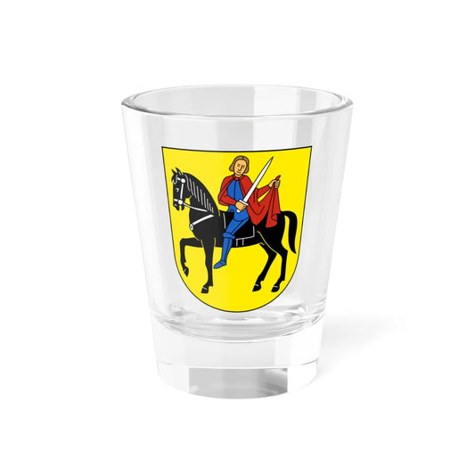 Jonschwil-blazon (Switzerland) (Coat of Arms) Shot Glass 1.5oz 1.5oz - Go Mug Yourself