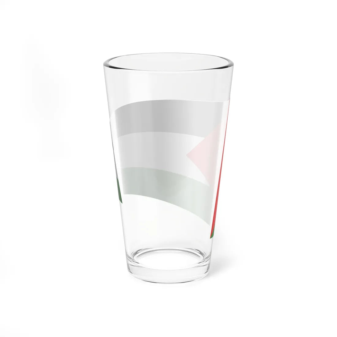Jordan Flag - iconic waving (Jordan) Pint Glass 16oz - Go Mug Yourself