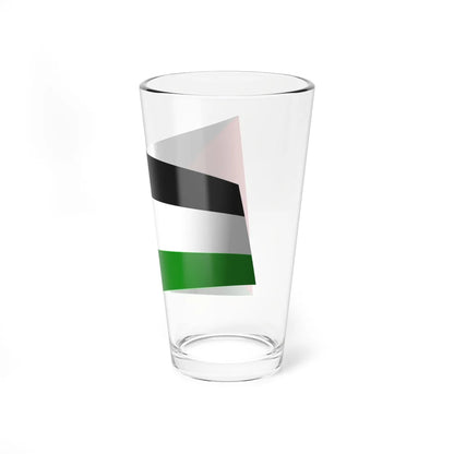 Jordan Flag - iconic waving (Jordan) Pint Glass 16oz - Go Mug Yourself