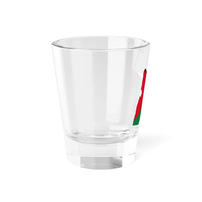 Jordan-Flagmap (Jordan) Shot Glass 1.5oz - Go Mug Yourself