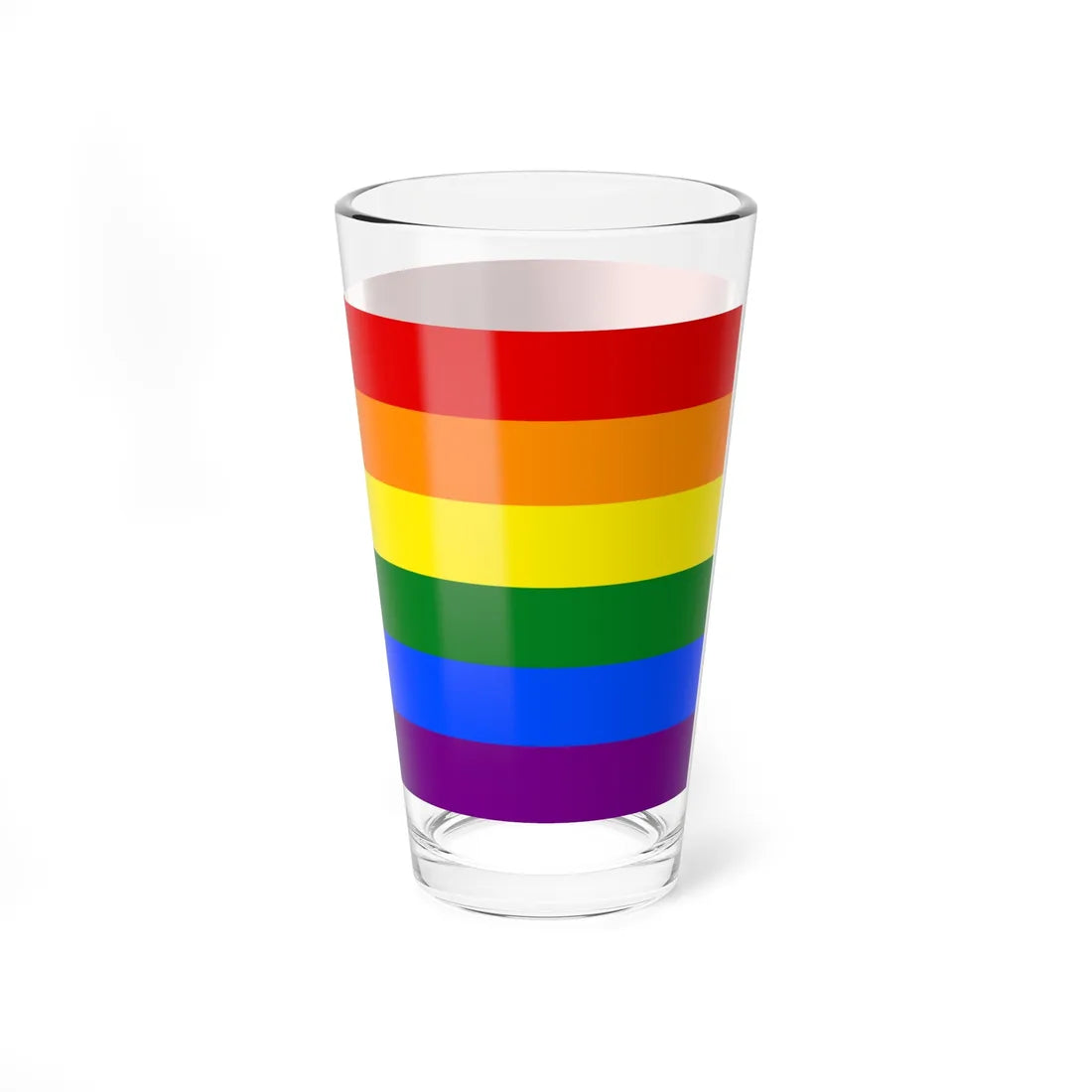 Jordan LGBT Flag (Jordan) Pint Glass 16oz - Go Mug Yourself