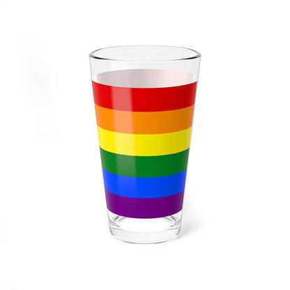 Jordan LGBT Flag (Jordan) Pint Glass 16oz - Go Mug Yourself