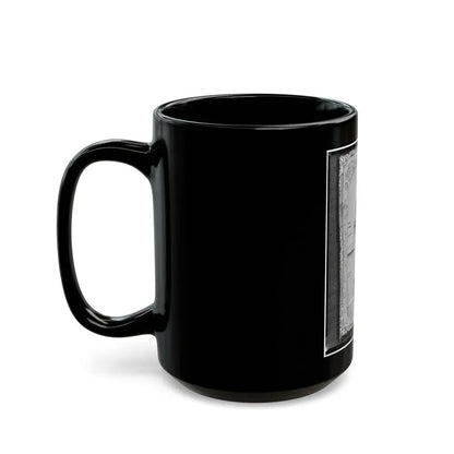 Josua P. Graffam, Sgt., 1st D.C. & 1st Maine Cavalry, Co. B., U.S.A., Full-Length Portrait, Facing Front (U.S. Civil War) Black Coffee Mug - Go Mug Yourself