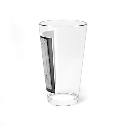 Josua P. Graffam, Sgt., 1st D.C. & 1st Maine Cavalry, Co. B., U.S.A., Full-Length Portrait, Facing Front (U.S. Civil War) Pint Glass 16oz - Go Mug Yourself