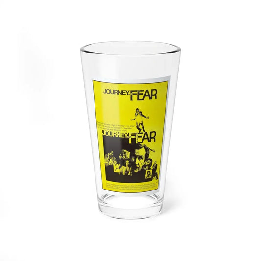 JOURNEY INTO FEAR 1975 Movie Poster - Pint Glass 16oz 16oz - Go Mug Yourself