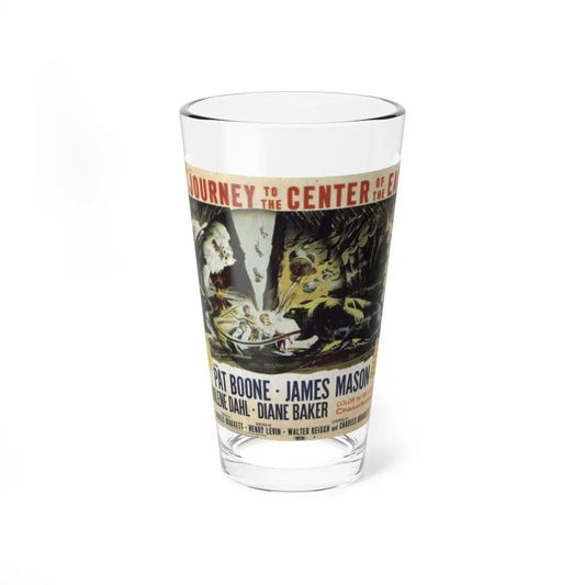 JOURNEY TO THE CENTER OF THE EARTH (2) 1959 Movie Poster - Pint Glass 16oz 16oz - Go Mug Yourself