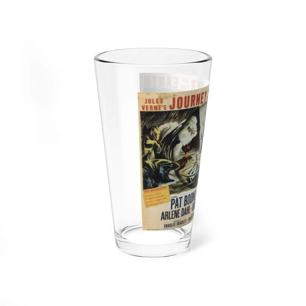 JOURNEY TO THE CENTER OF THE EARTH (2) 1959 Movie Poster - Pint Glass 16oz-Go Mug Yourself