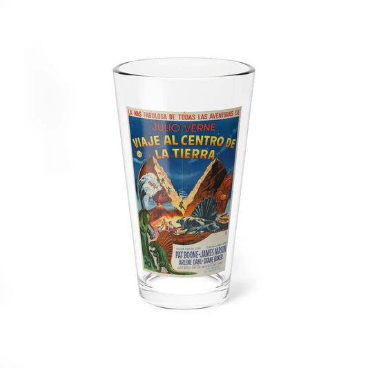 JOURNEY TO THE CENTER OF THE EARTH (MEXICAN) 1959 Movie Poster - Pint Glass 16oz 16oz - Go Mug Yourself