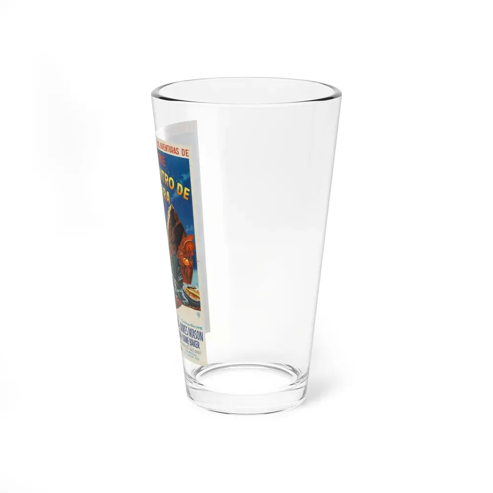 JOURNEY TO THE CENTER OF THE EARTH (MEXICAN) 1959 Movie Poster - Pint Glass 16oz - Go Mug Yourself