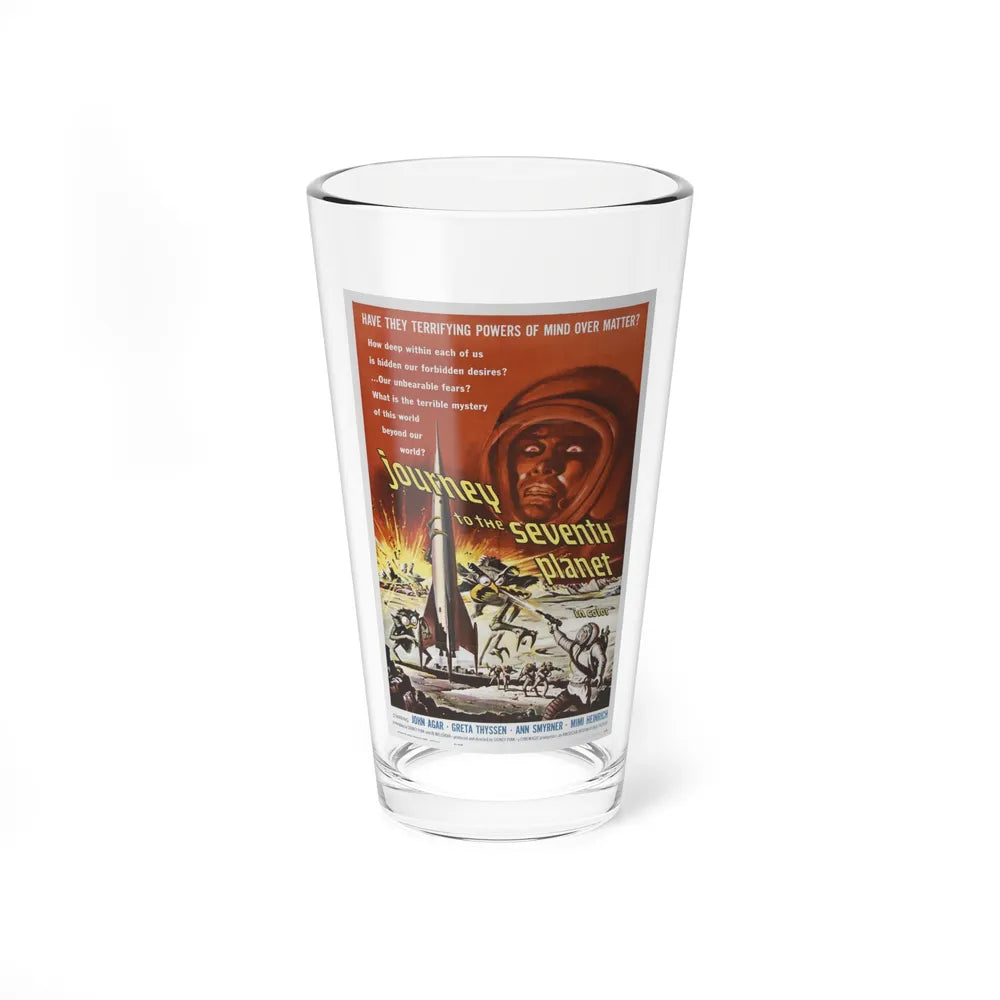 JOURNEY TO THE SEVENTH PLANET 1962 Movie Poster - Pint Glass 16oz-16oz-Go Mug Yourself