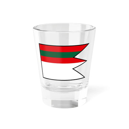 Jovice Roznava Flag (Slovakia) Shot Glass 1.5oz 1.5oz - Go Mug Yourself