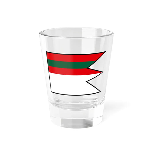 Jovice Roznava Flag (Slovakia) Shot Glass 1.5oz 1.5oz - Go Mug Yourself