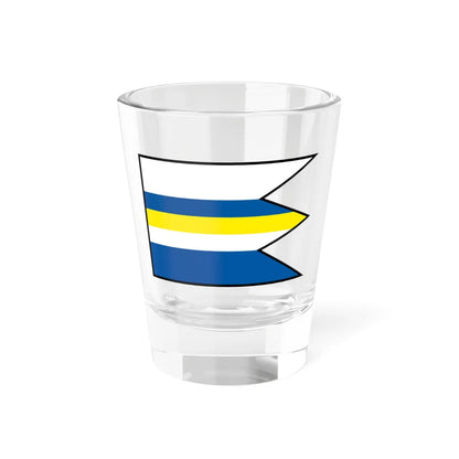 Jovsa Michalovce Flag (Slovakia) Shot Glass 1.5oz 1.5oz - Go Mug Yourself