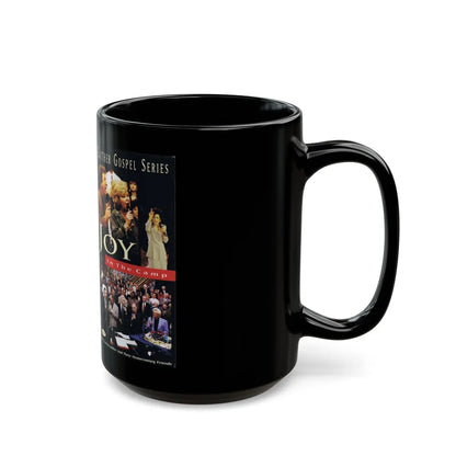 JOY IN THE CAMP (VHS COVER) - Black Coffee Mug-Go Mug Yourself