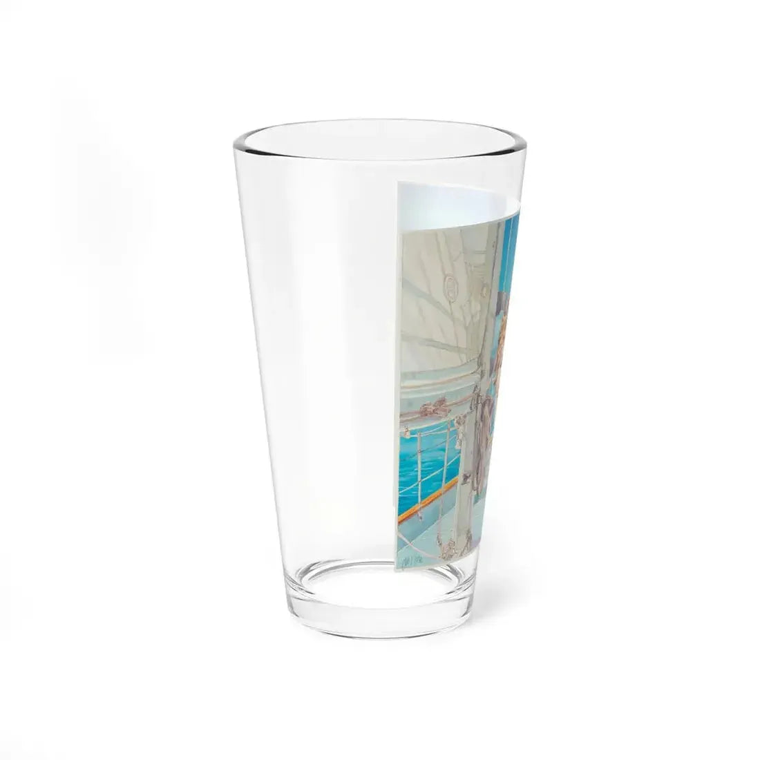 Joy of Being, Doubleday Books Bulletin, September 1986 - Pint Glass 16oz - Go Mug Yourself