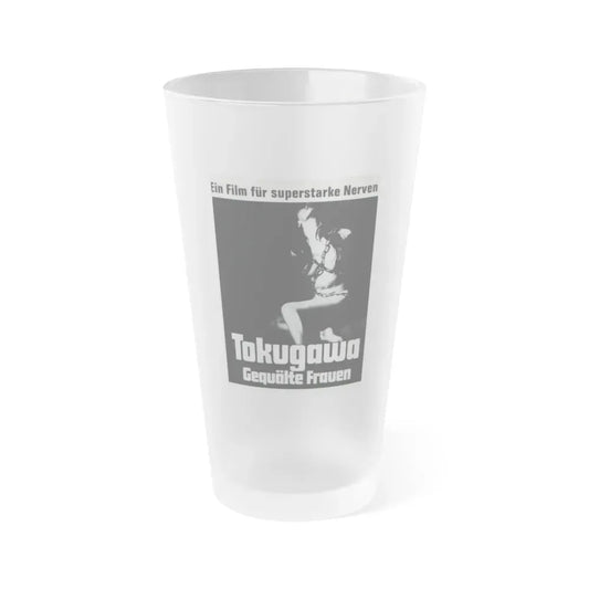 JOY OF TORTURE 1968 Movie Poster - Frosted Pint Glass 16oz 16oz Frosted - Go Mug Yourself