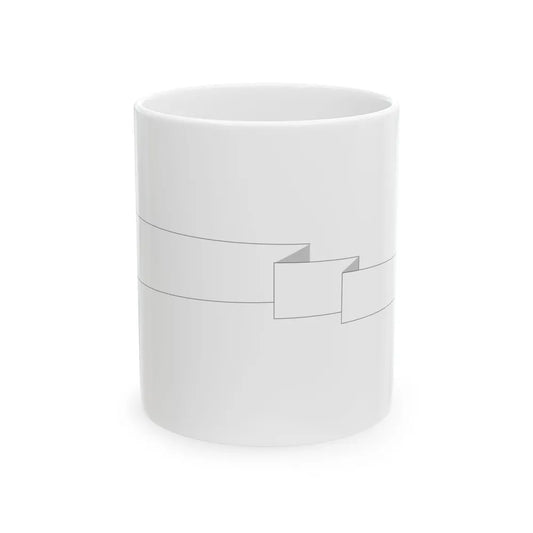 JP Naval Masthead pennant (Japan) White Coffee Mug 11oz - Go Mug Yourself