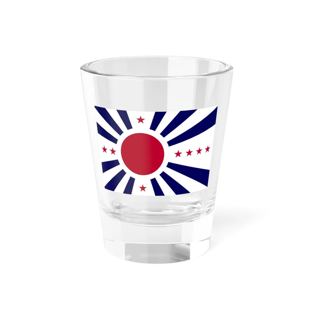 JPS flag (Japan) Shot Glass 1.5oz 1.5oz - Go Mug Yourself