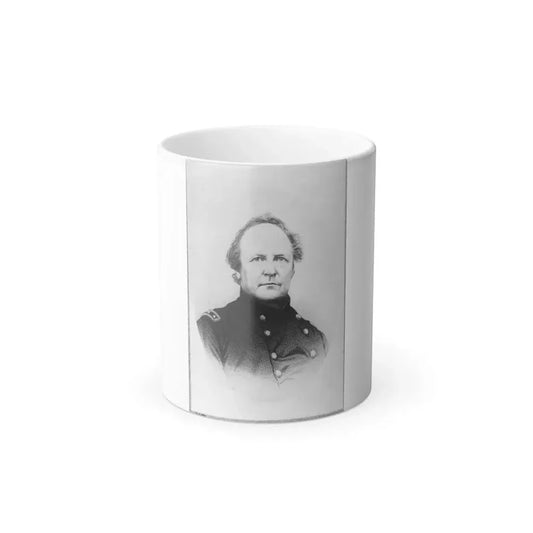J.R. Slack, Head-and-Shoulders Portrait, Facing Right (U.S. Civil War) Color Changing Coffee Mug 11oz Default Title 11oz - Go Mug Yourself
