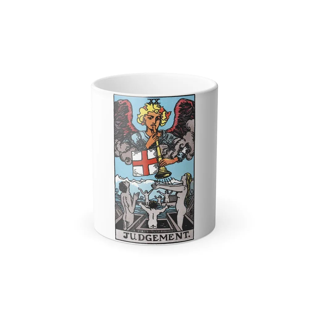 Judgement (Tarot Card) Color Changing Mug 11oz-11oz-Go Mug Yourself