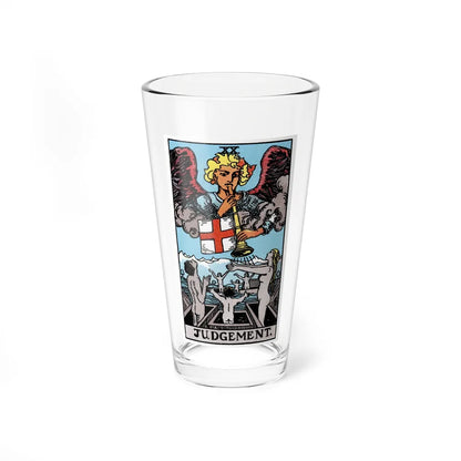 Judgement (Tarot Card) Pint Glass 16oz-16oz-Go Mug Yourself