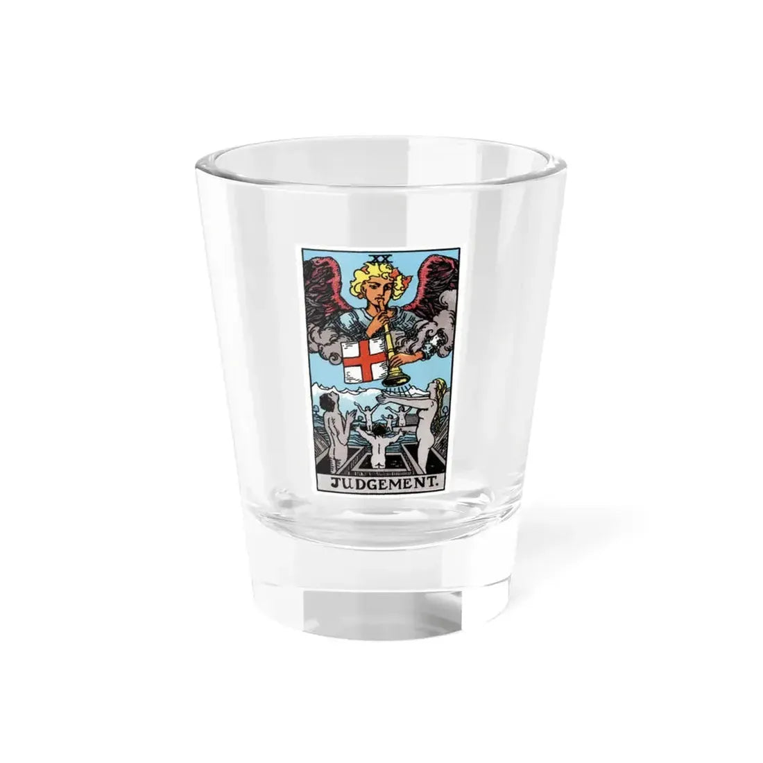 Judgement (Tarot Card) Shot Glass 1.5oz 1.5oz - Go Mug Yourself