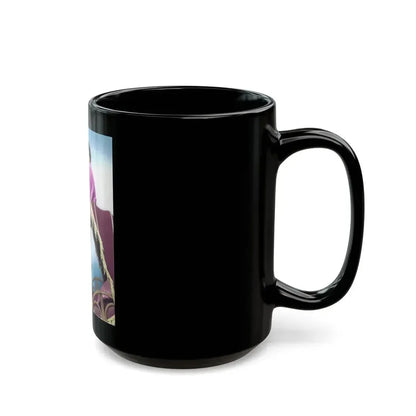 Julia Adams #04 1 (Vintage Female Icon) Black Coffee Mug - Go Mug Yourself